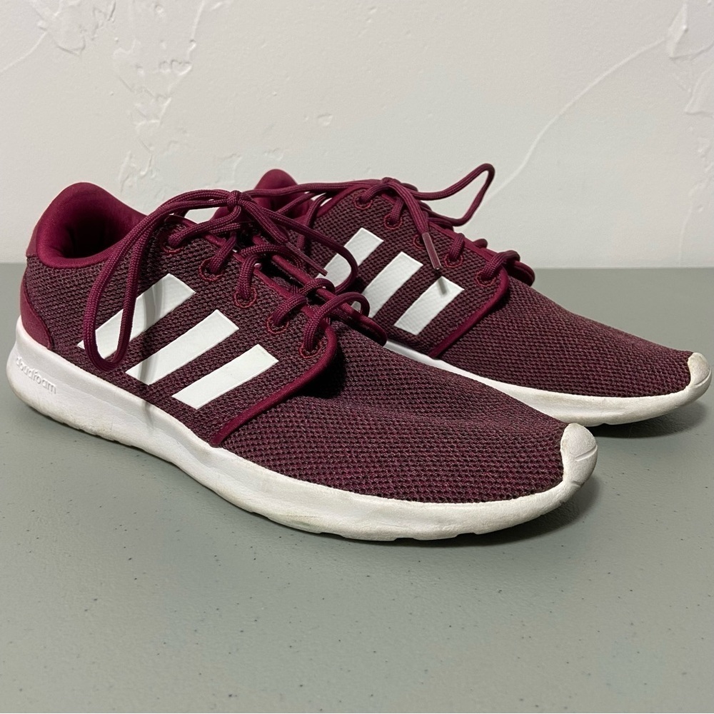 Adidas Cloudfoam QT Racer Running Athletic Shoes Sneakers Women's 6 BC0006